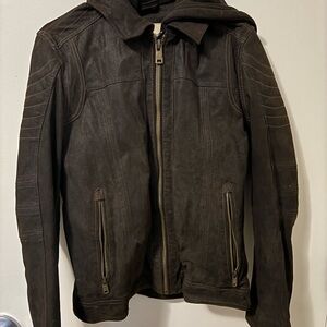 Brown Genuine Leather Jacket